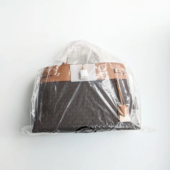 MICHAEL KORS Gramercy Large Logo Satchel - Picture 7 of 13